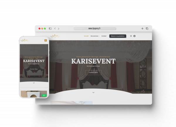 Site événementiel